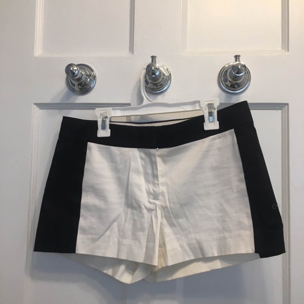 J.Crew Classic Black and White Shorts- Size 2